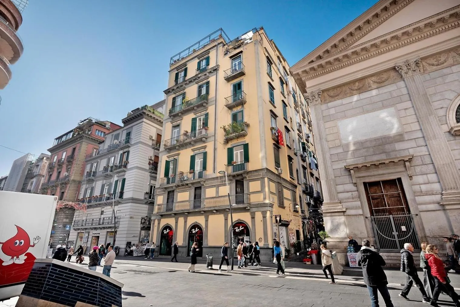 Casa Vacanza Da Enza A Toledo Nápoles Itália